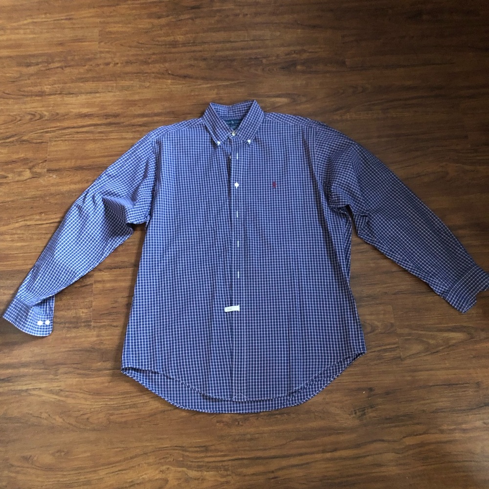 Ralph Lauren Yarmouth Button Down Dress Shirt